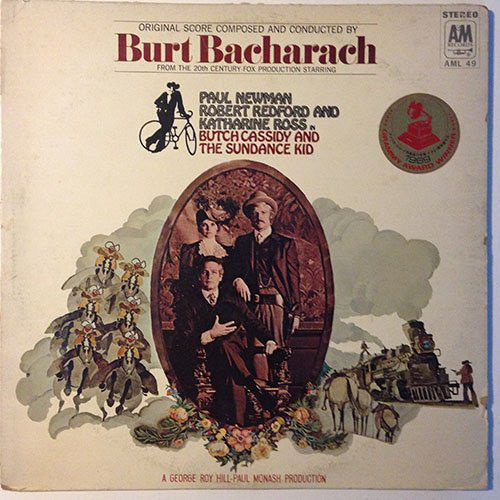 Burt Bacharach : Butch Cassidy And The Sundance Kid (Original Movie Soundtrack) (LP, Album)