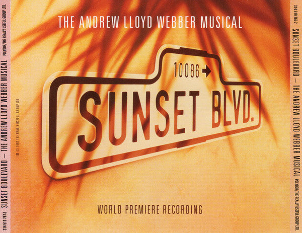 Andrew Lloyd Webber - Sunset Boulevard World Premiere Recording CD VG