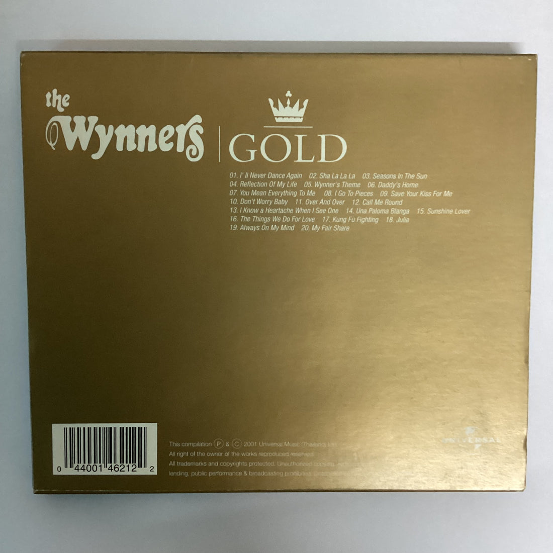 ซีดี Wynners - Gold CD NM