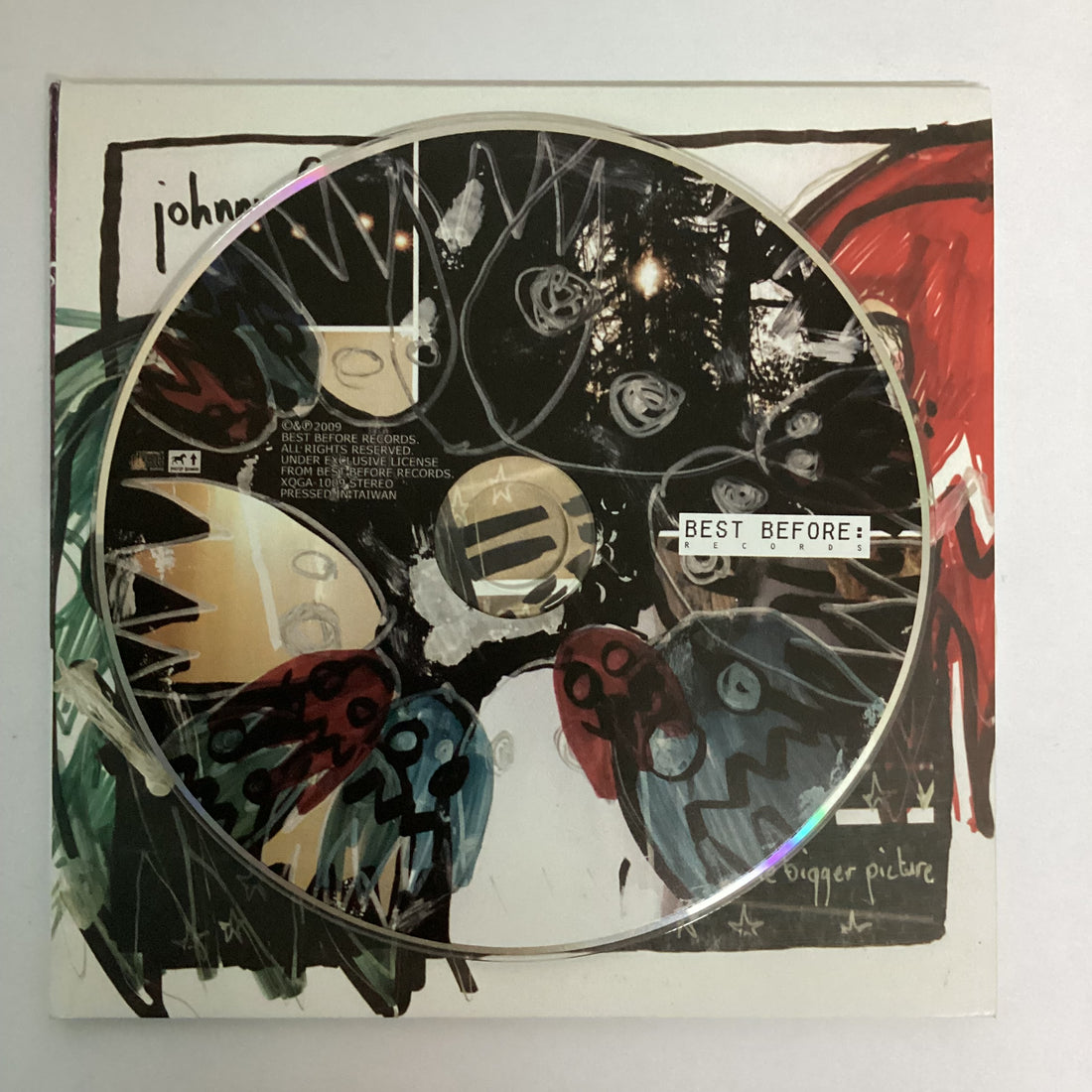ซีดี Johnny Foreigner - Grace And The Bigger Picture CD VG+