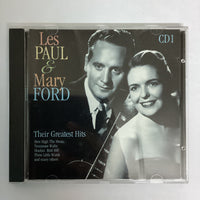 ซีดี Les Paul & Mary Ford - Vaya Con Dios - Their Greatest Hits CD VG+ 3CDs