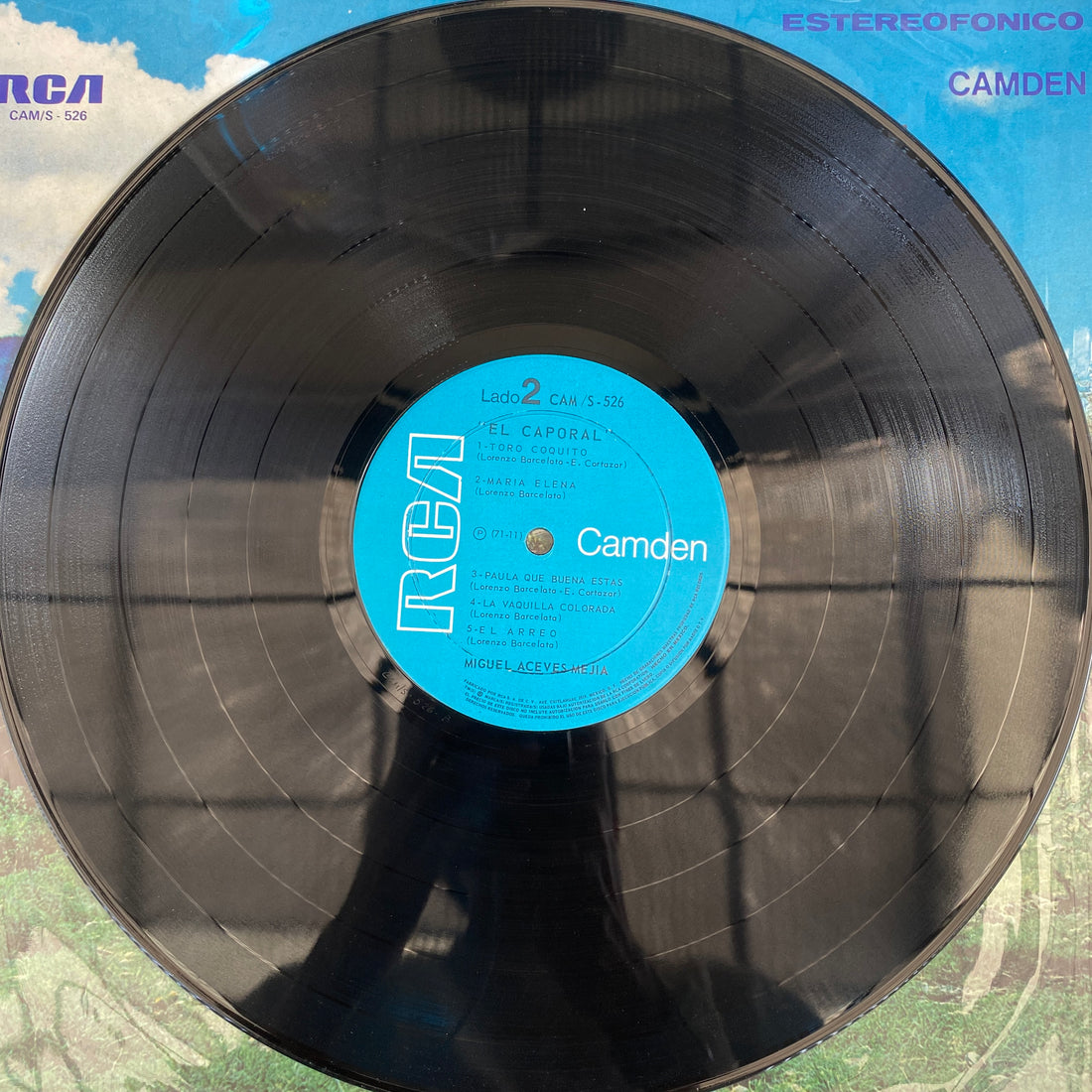 แผ่นเสียง Miguel Aceves Mejia - El Caporal Vinyl VG+