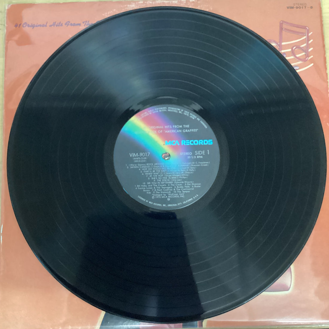 แผ่นเสียง Various - 41 Original Hits From The Sound Track Of American Graffiti Vinyl VG+ 2LPs