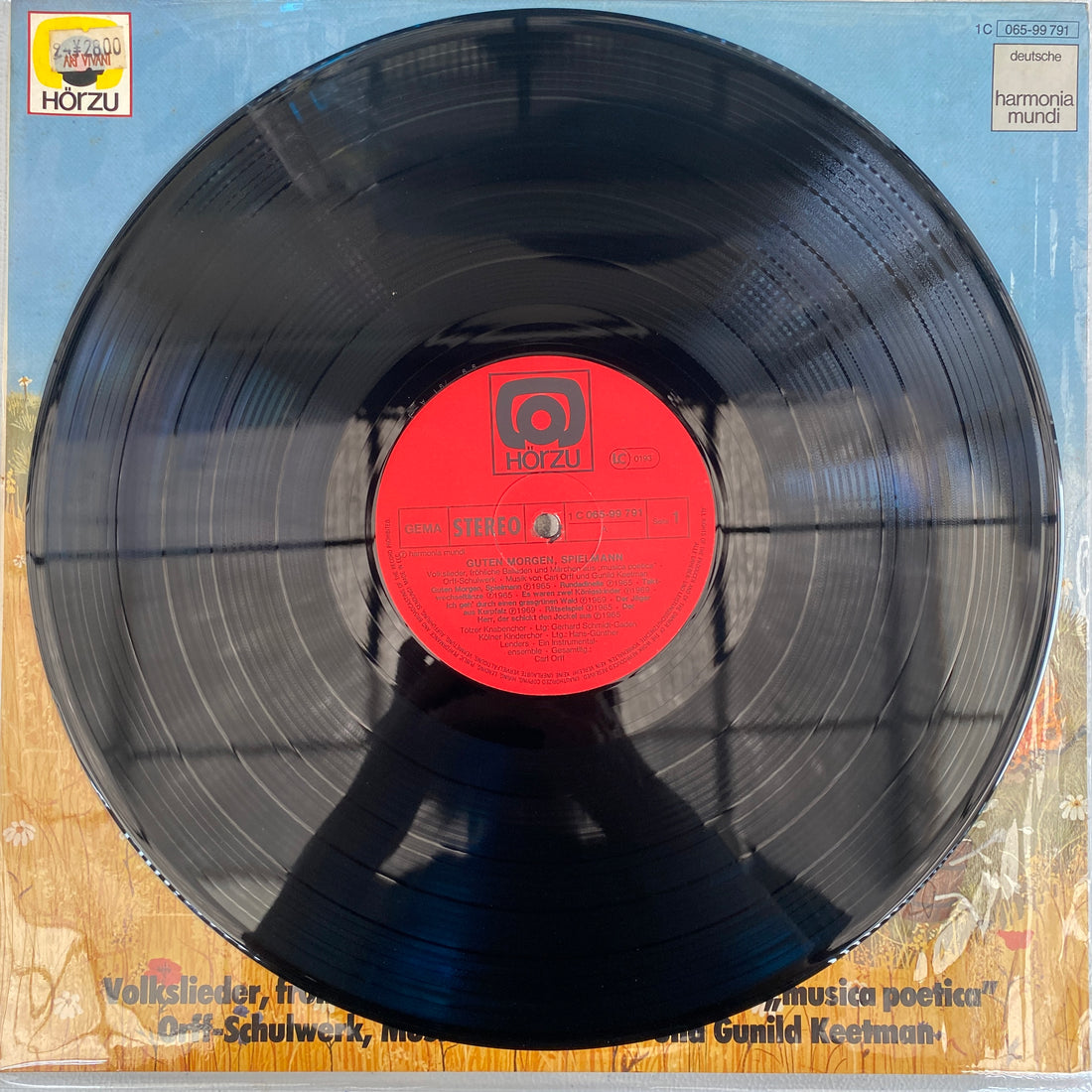 แผ่นเสียง Carl Orff / Gunild Keetman - Guten Morgen, Spielmann Vinyl VG+
