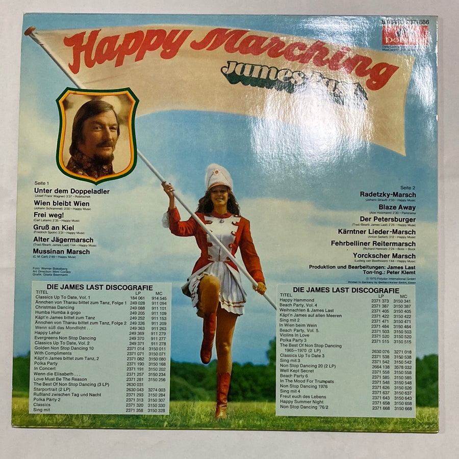 แผ่นเสียง James Last - Happy Marching (Vinyl) (VG)