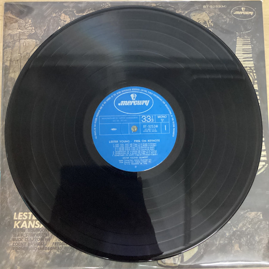 แผ่นเสียง Lester Young - Pres On Keynote Vinyl VG+