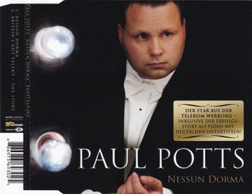 Paul Potts (2) : Nessun Dorma (CD, Single, Enh)