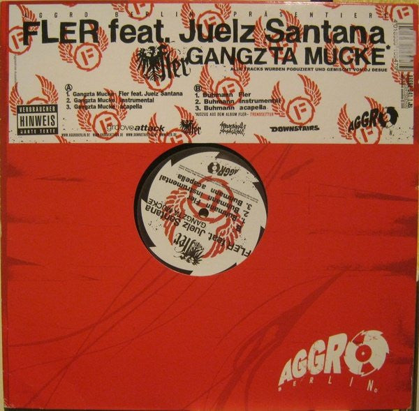Fler feat. Juelz Santana : Gangzta Mucke (12", Ltd)