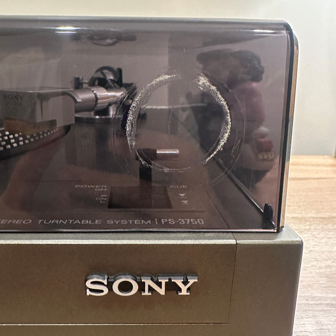 Sony PS-3750 Manual Direct Drive Turntable (220V)