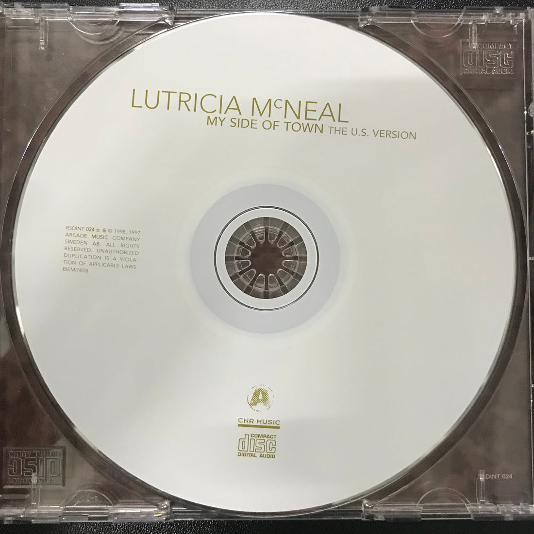 ซีดี Lutricia McNeal - My Side Of Town The U.S. Version CD VG+