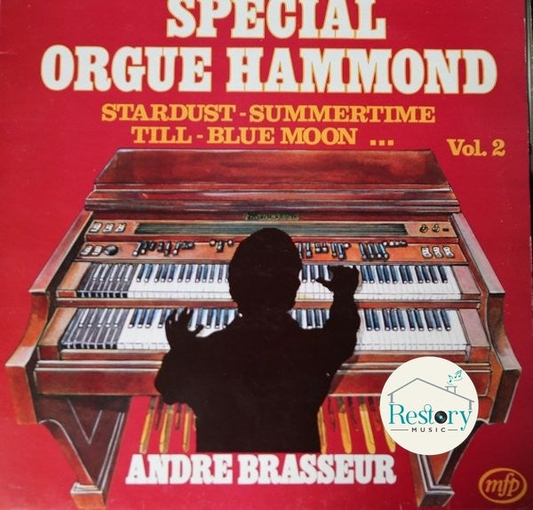 André Brasseur : Spécial Orgue Hammond Vol. 2 (LP, Comp, RE)