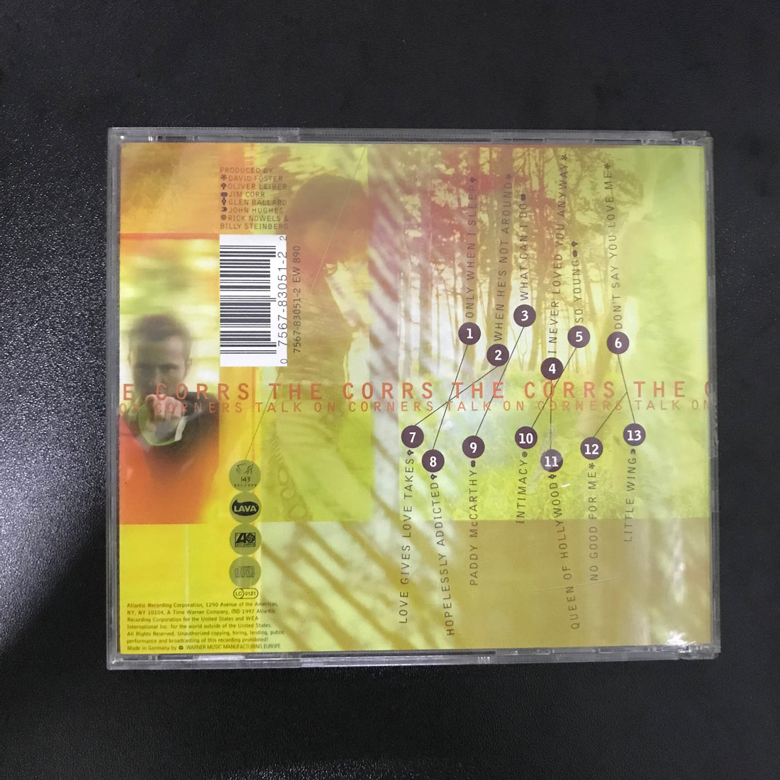 ซีดี The Corrs - Talk On Corners CD VG+
