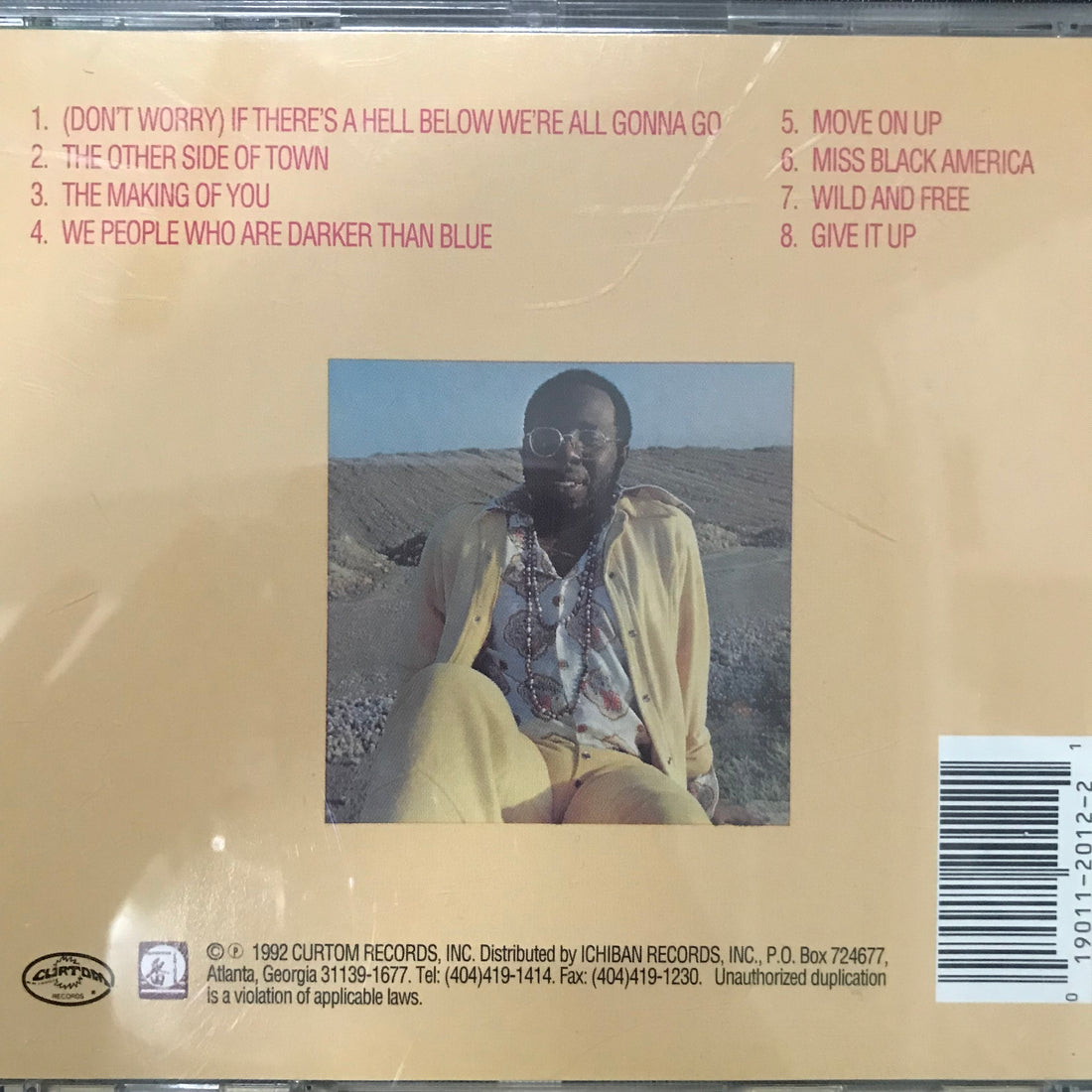 ซีดี Curtis Mayfield - Curtis CD VG+