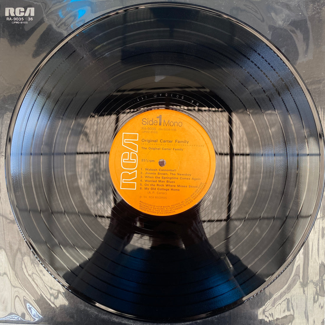 แผ่นเสียง The Carter Family - Best Collection 2LP Vinyl VG+
