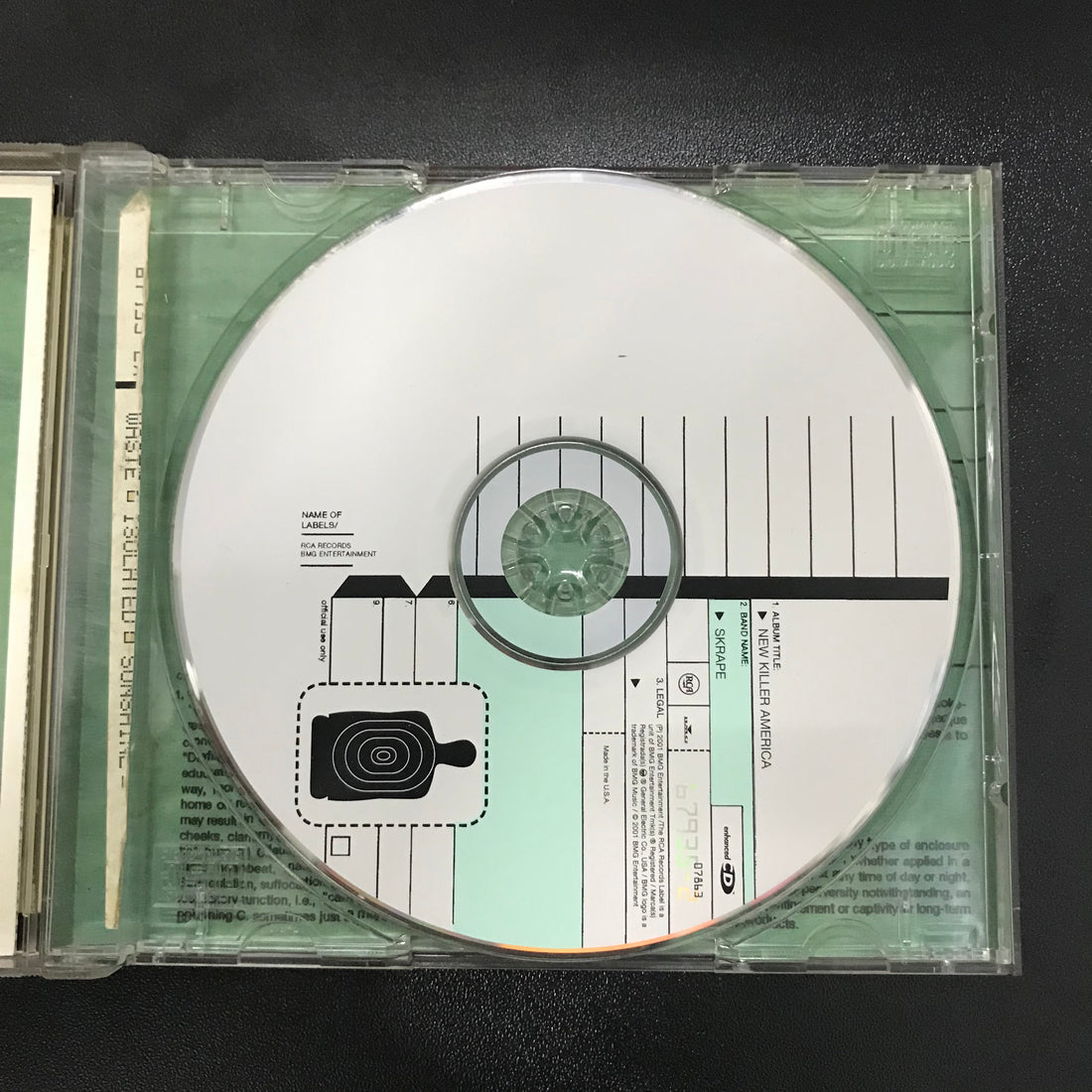 ซีดี Skrape - New Killer America CD VG+