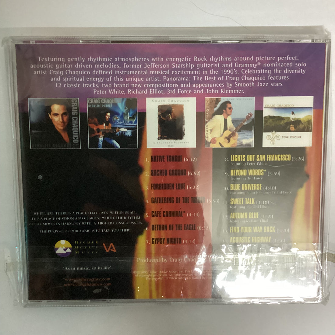 ซีดี Craig Chaquico - Panorama CD NM or M-