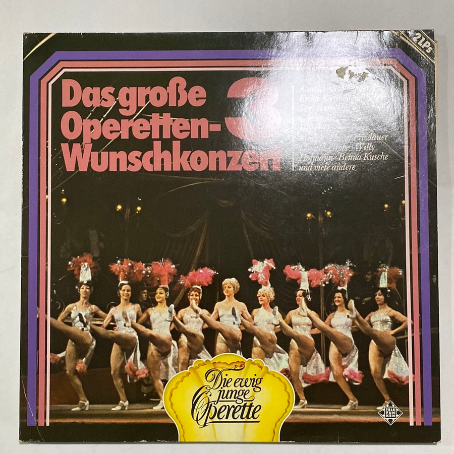 แผ่นเสียง Various - Das Grosse Operetten-Wunschkonzert 3 (Vinyl) (VG+)