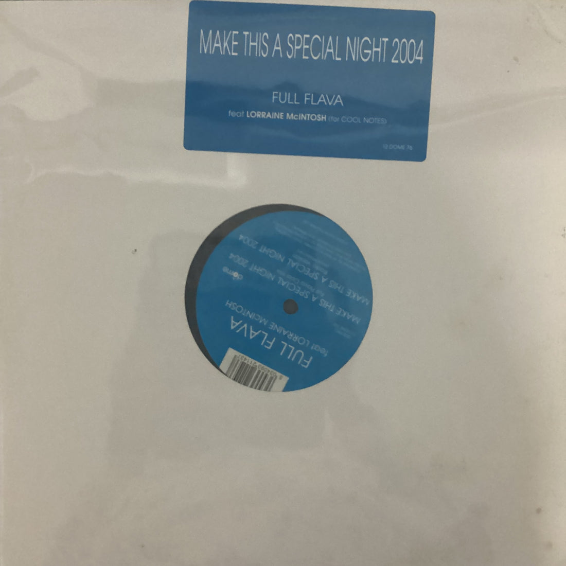 แผ่นเสียง Full Flava Feat Lorraine McIntosh - Make This A Special Night 2004 Vinyl VG+