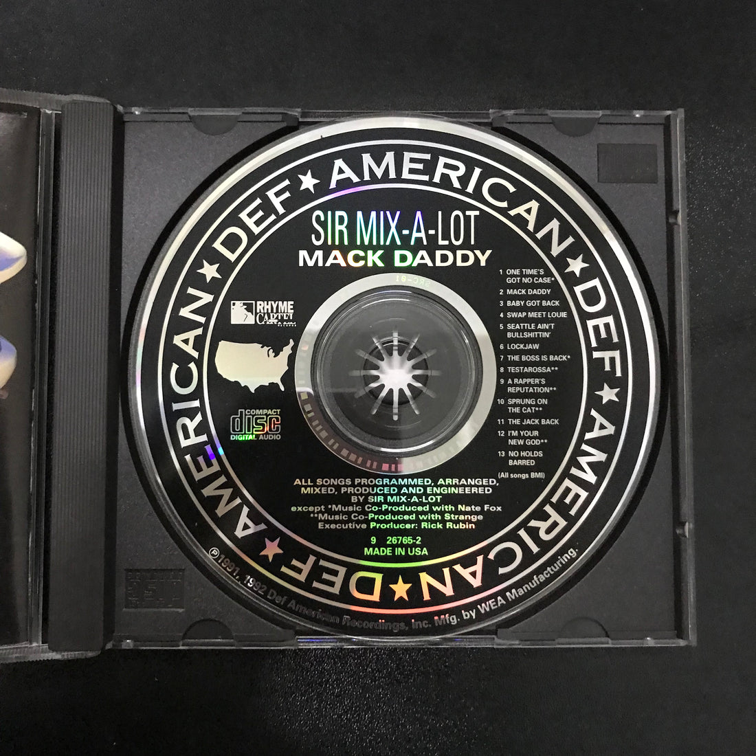 ซีดี Sir Mix-A-Lot - Mack Daddy CD VG+