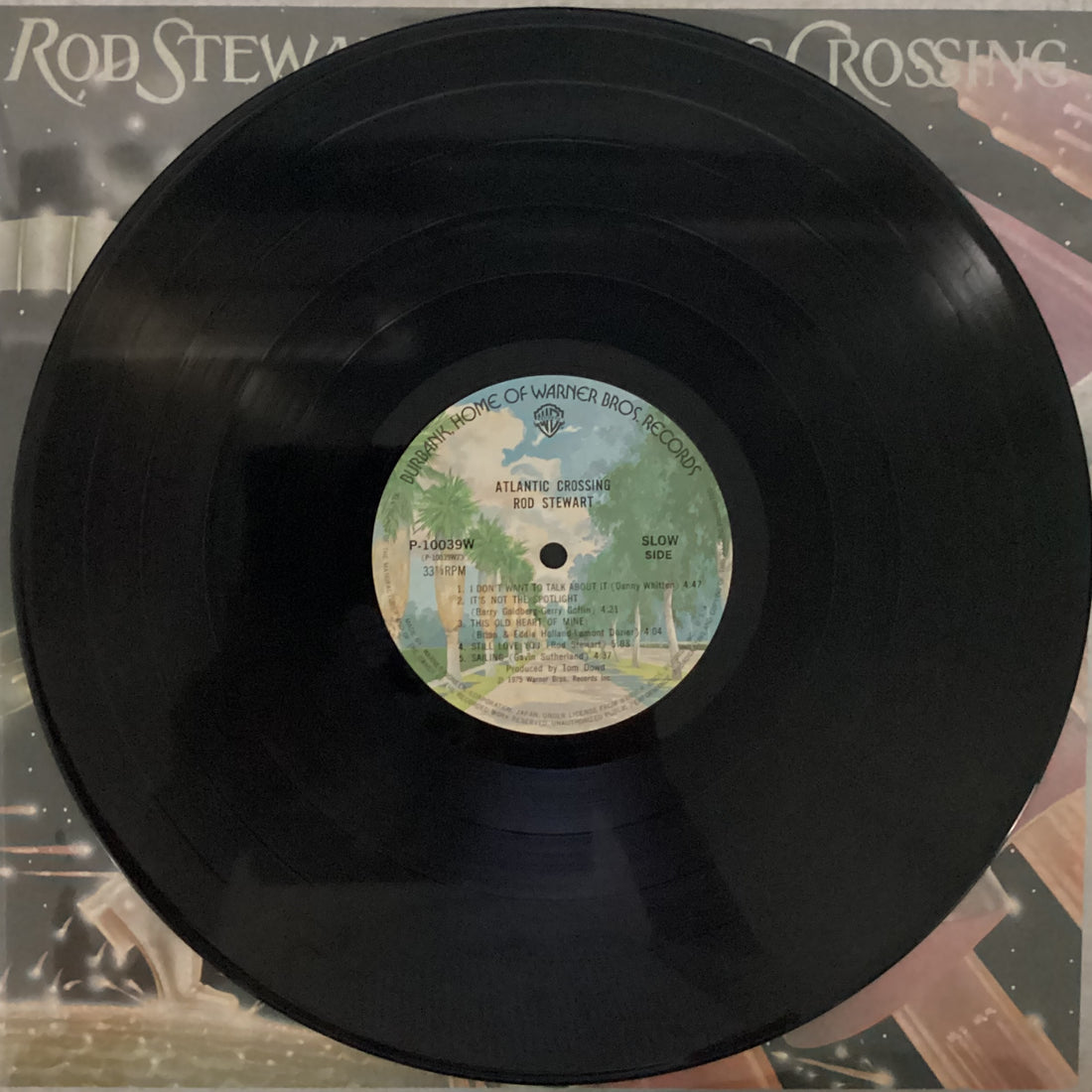 แผ่นเสียง Rod Stewart - Atlantic Crossing Vinyl VG+