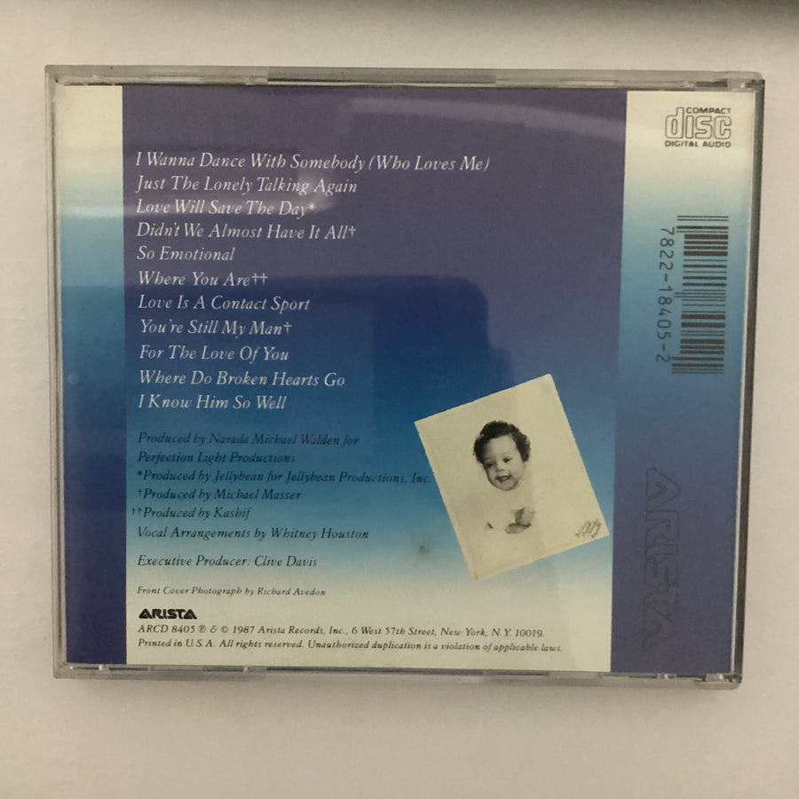 ซีดี Whitney Houston - Whitney CD VG+