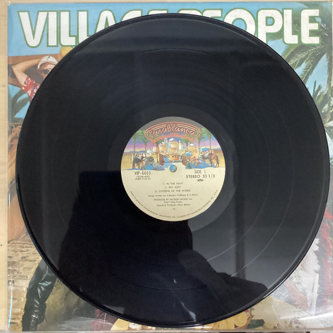 แผ่นเสียง Village People - Go West Vinyl VG+