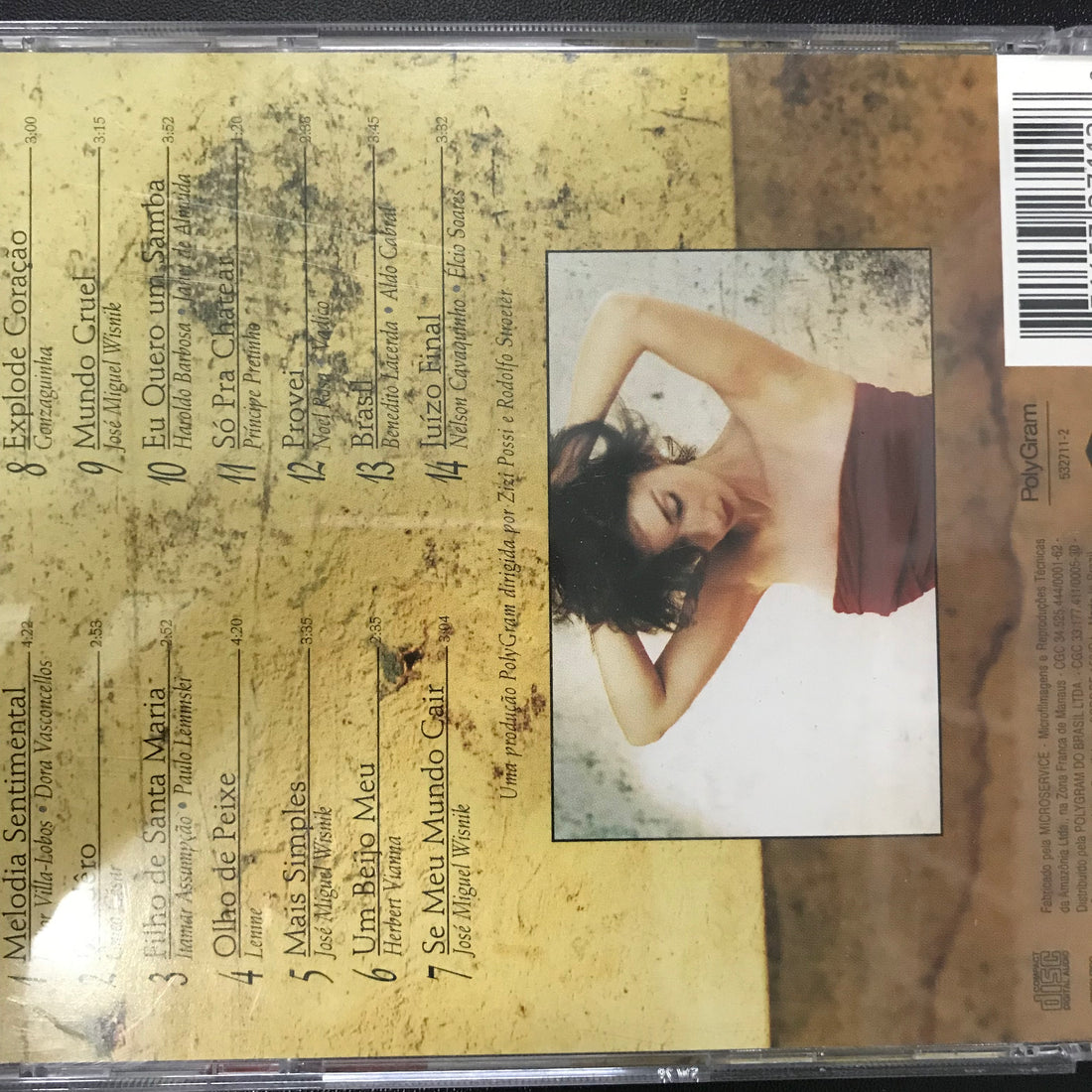 ซีดี Zizi Possi - Mais Simples CD VG+