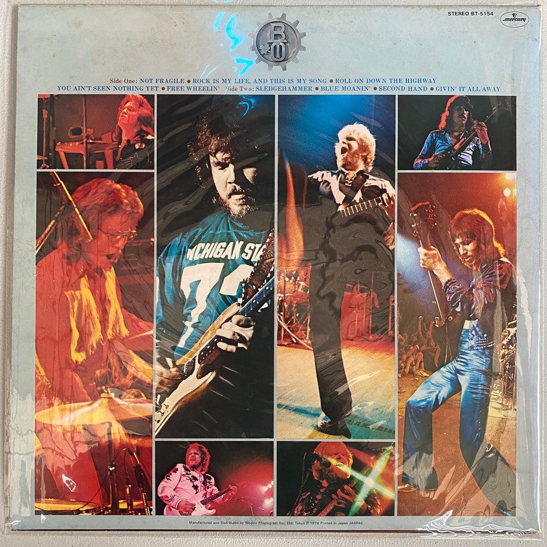 แผ่นเสียง Bachman-Turner Overdrive - Not Fragile Vinyl VG+