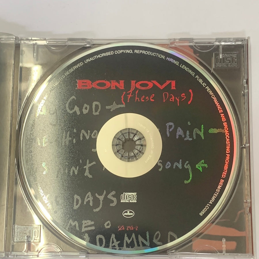 ซีดี Bon Jovi - These Days CD VG+