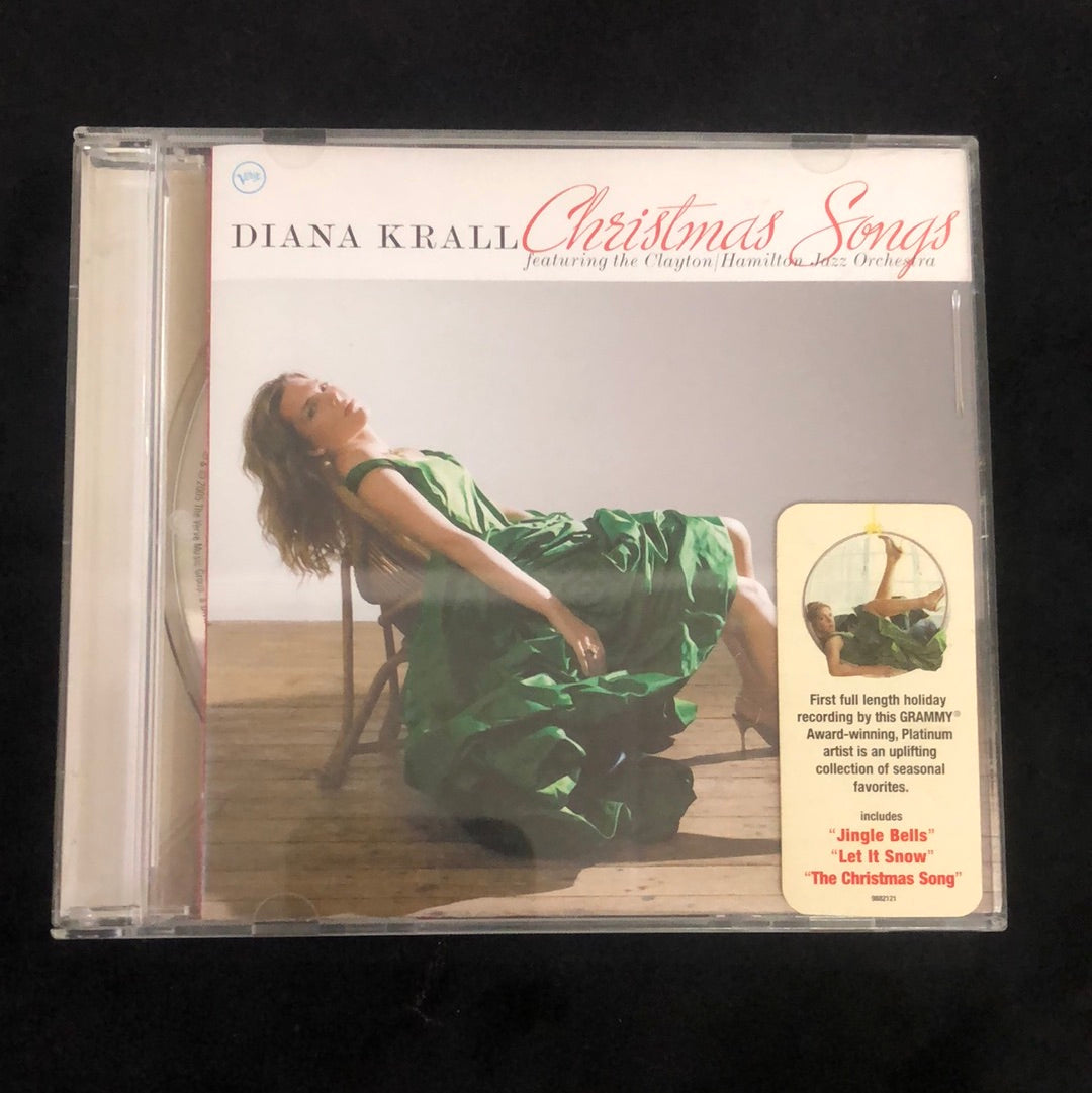 ซีดี Diana Krall Featuring The Clayton-Hamilton Jazz Orchestra - Christmas Songs (CD) (VG)