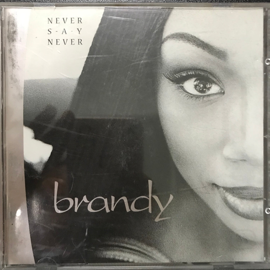 ซีดี Brandy - Never Say Never CD VG+