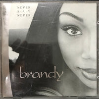 ซีดี Brandy - Never Say Never CD VG+