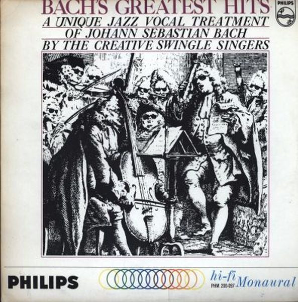 Les Swingle Singers : Bach's Greatest Hits (LP, Mono)
