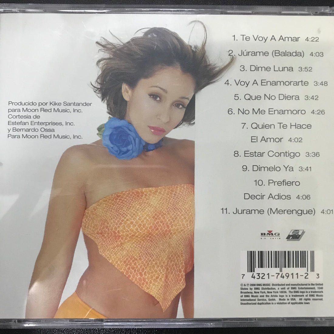 ซีดี Gisselle - Voy A Enamorarte CD VG+