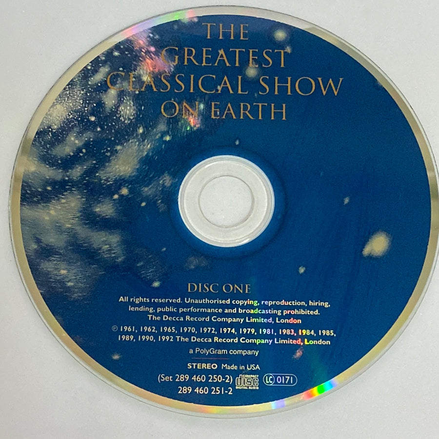 ซีดี Various - The Greatest Classical Show On Earth (CD) (VG+)