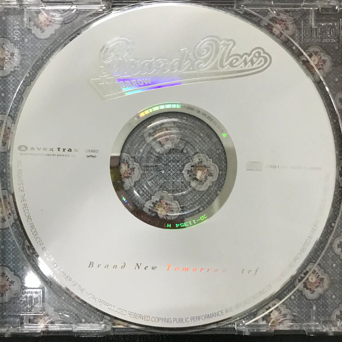 ซีดี TRF - Brand New Tomorrow CD VG+