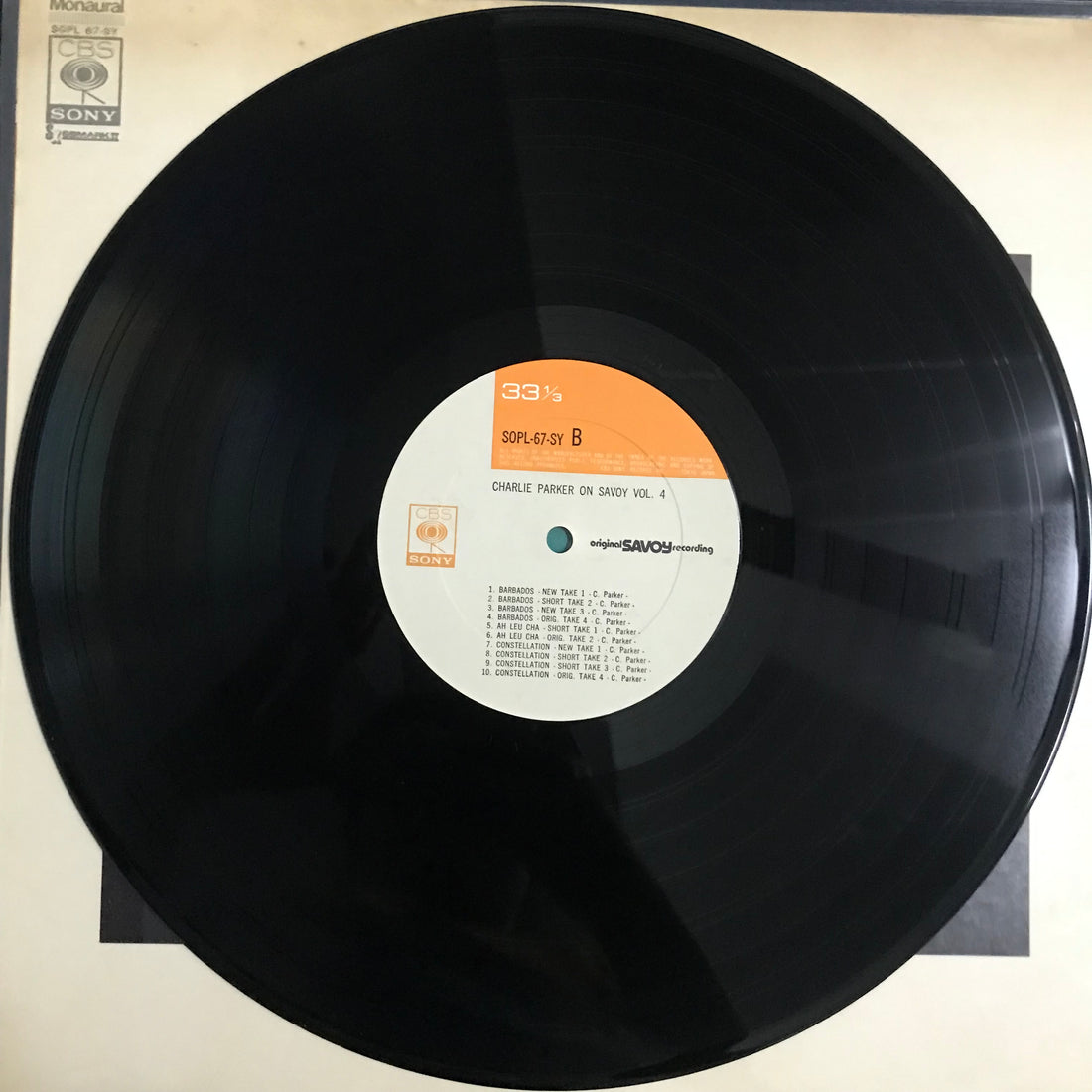 แผ่นเสียง Charlie Parker - Charlie Parker On Savoy Vol. 1 - 7 7LP Vinyl VG+