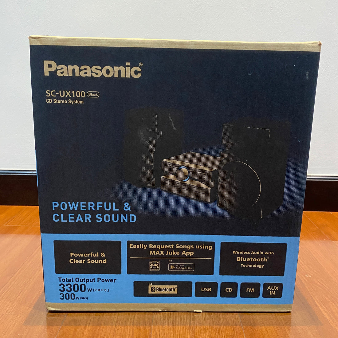 Panasonic SC-UX100 Mini CD Hi-Fi System (220V)