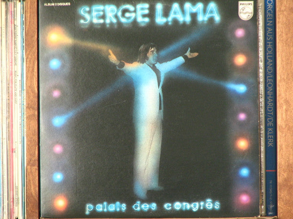 Serge Lama : Palais Des Congrès (2xLP, Album, Gat)