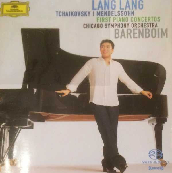 Pyotr Ilyich Tchaikovsky / Felix Mendelssohn-Bartholdy - Lang Lang, Chicago Symphony Orchestra, Daniel Barenboim : First Piano Concertos (SACD, Hybrid, Multichannel, Album)