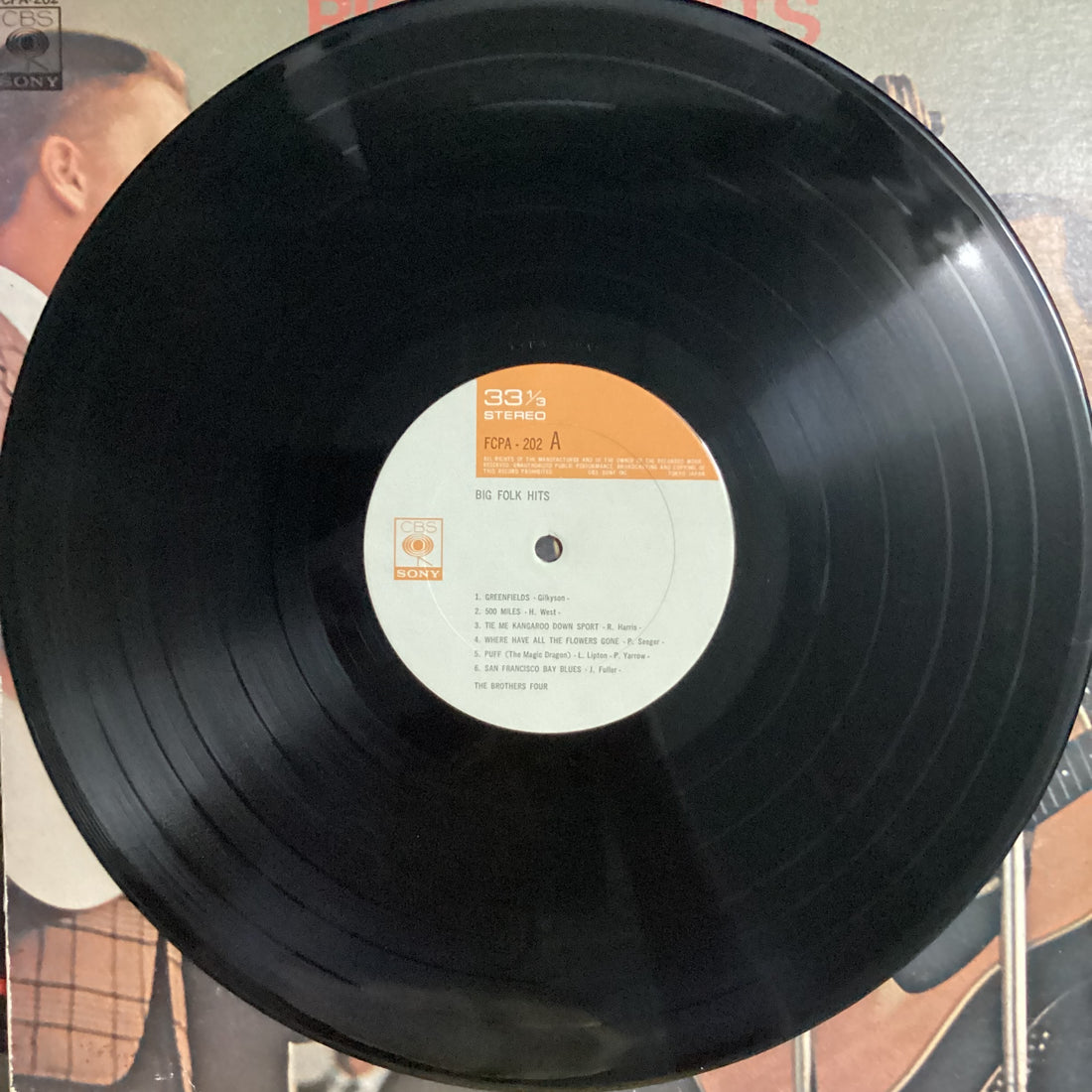 แผ่นเสียง The Brothers Four - Big Folk Hits Vinyl VG+