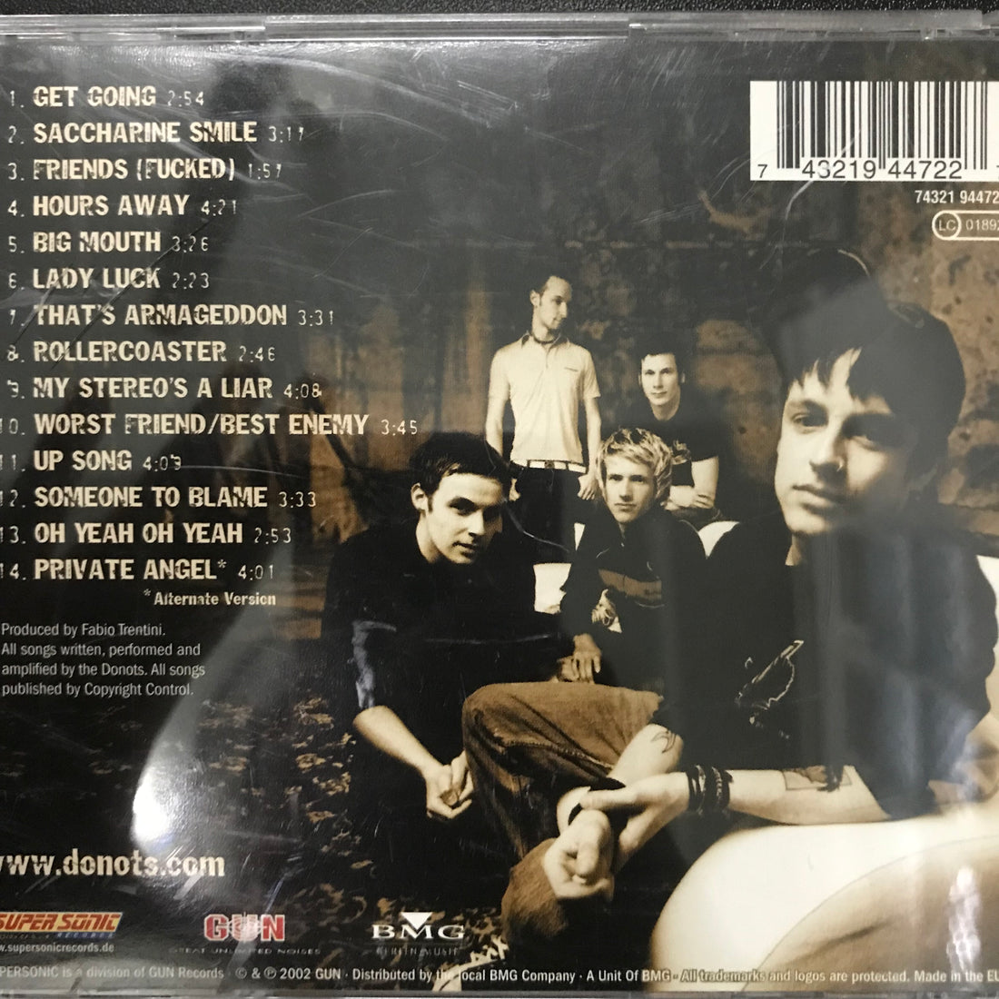 ซีดี Donots - Amplify The Good Times CD VG+
