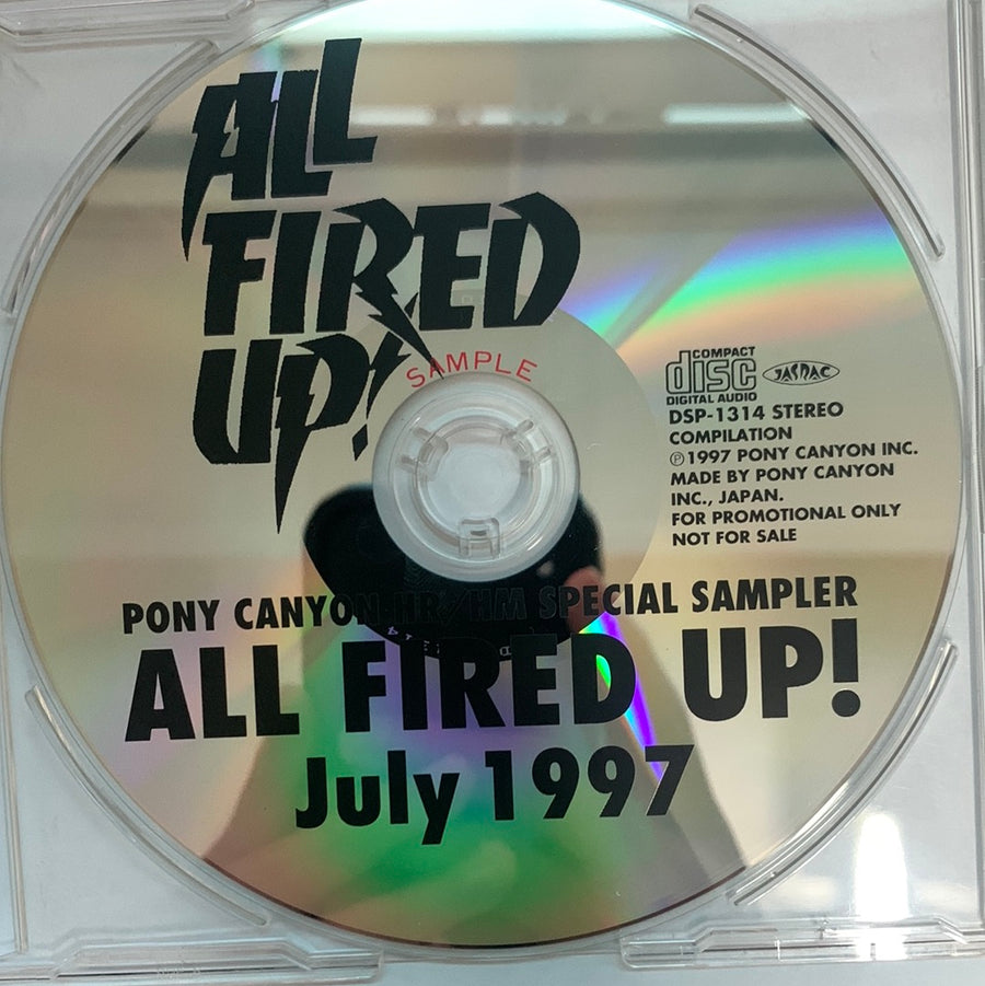 ซีดี Various - All Fired Up ! HM (Heavy Metal) Special CD Sampler July 1997 (CD) (VG+)