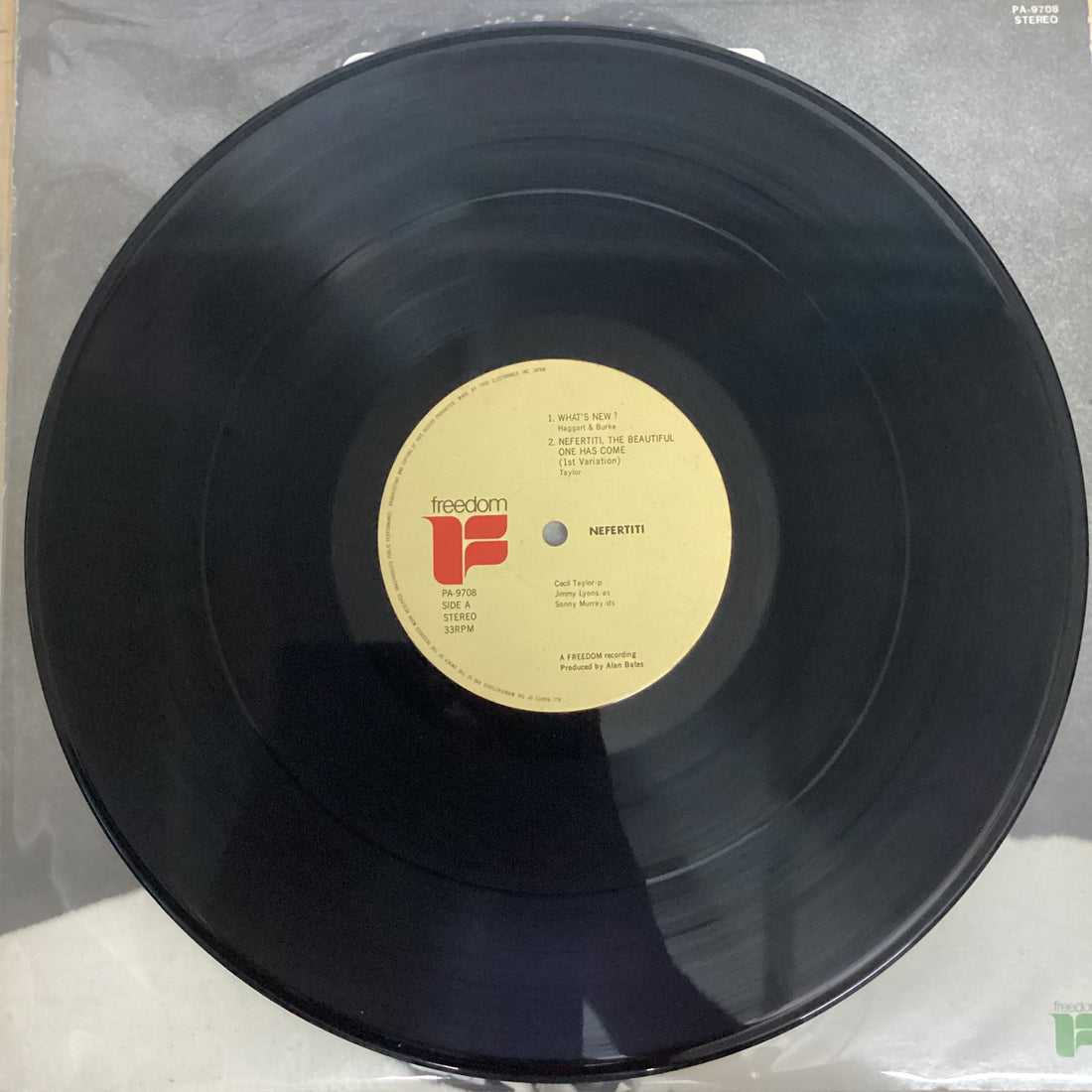 แผ่นเสียง Cecil Taylor - Nefertiti Vinyl VG+