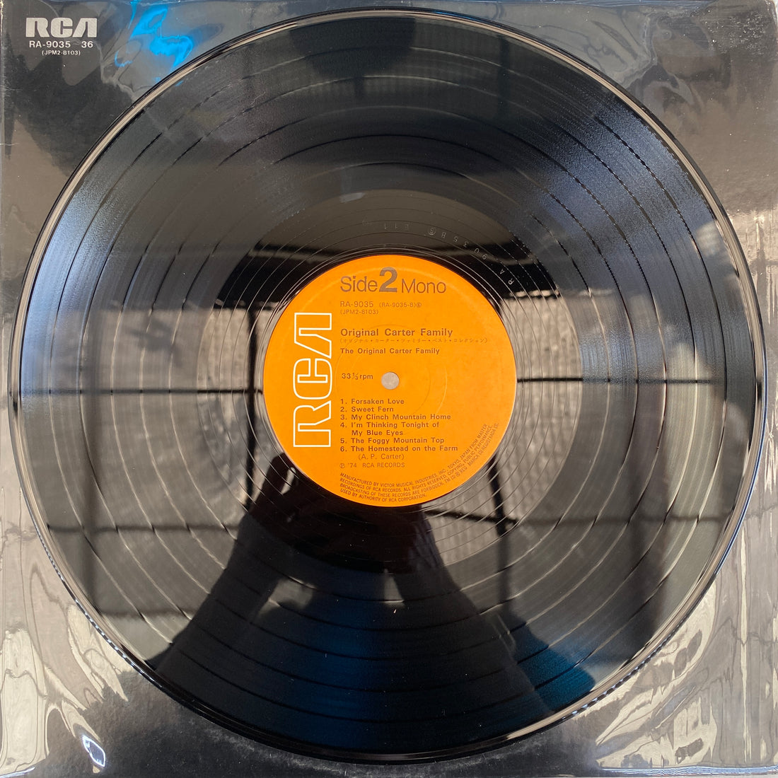 แผ่นเสียง The Carter Family - Best Collection 2LP Vinyl VG+