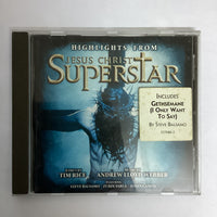 ซีดี Tim Rice, Andrew Lloyd Webber - Highlights From Jesus Christ Superstar CD VG+