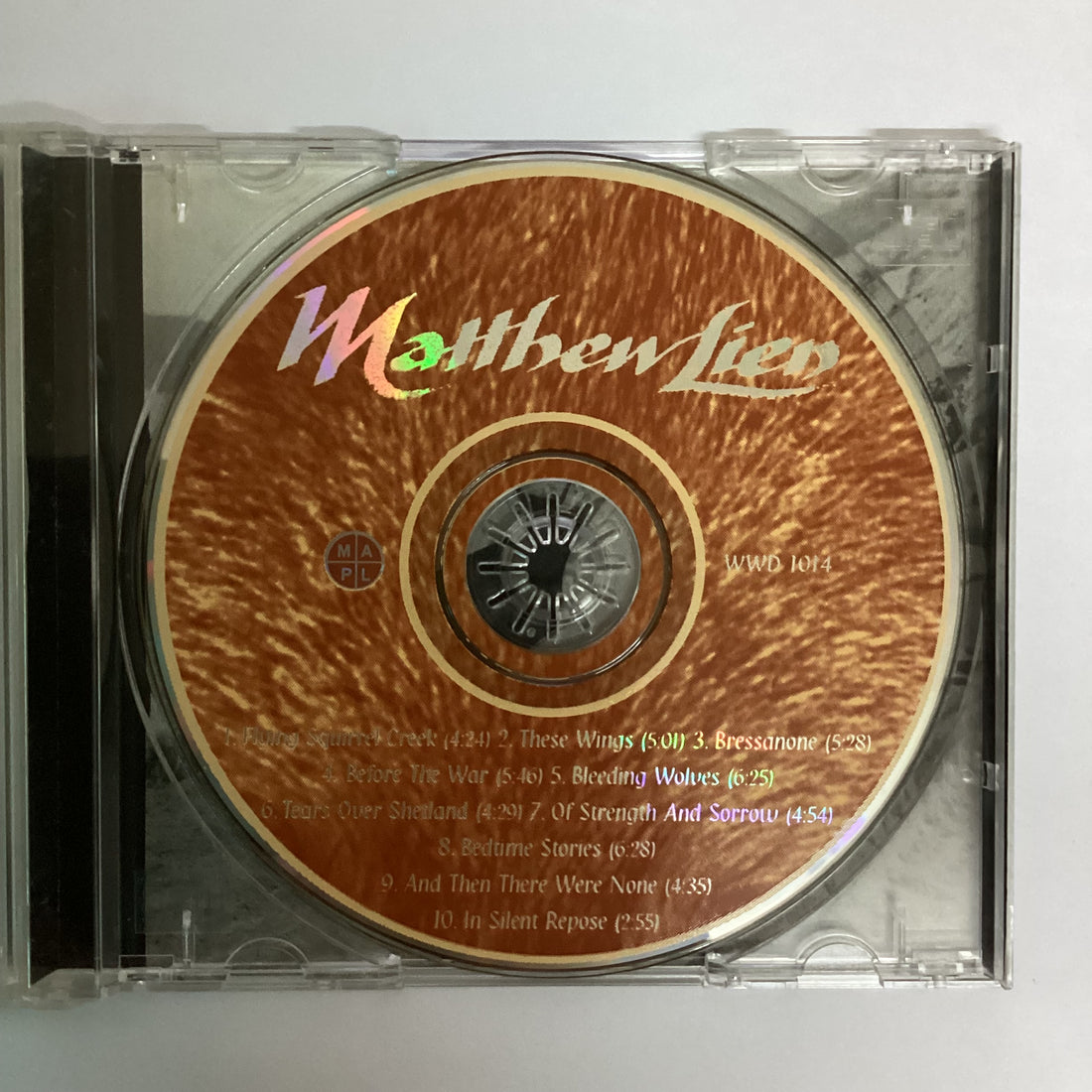 ซีดี Matthew Lien - Bleeding Wolves CD VG+