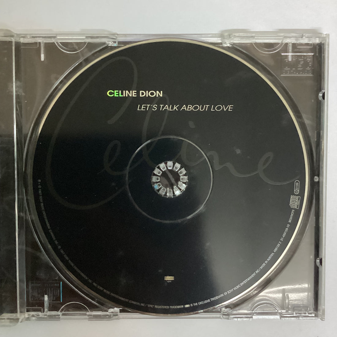 ซีดี Céline Dion - Let's Talk About Love CD VG+