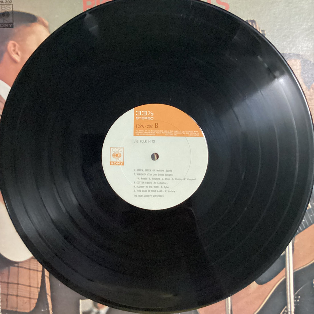 แผ่นเสียง The Brothers Four - Big Folk Hits Vinyl VG+