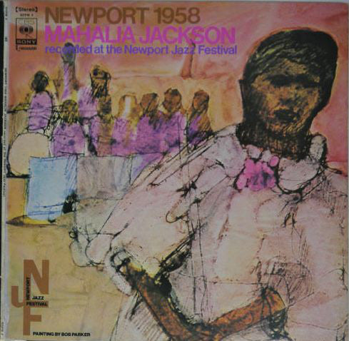Mahalia Jackson : Newport 1958 - Recorded At The Newport Jazz Festival  (LP, Album, RE, Gat)